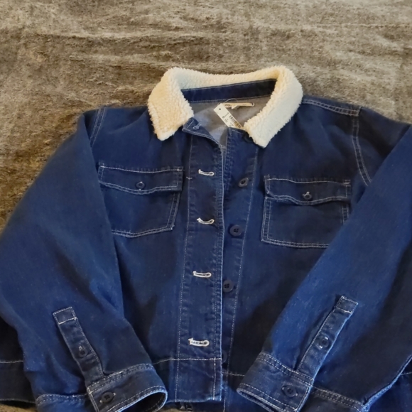denim jacket shearling collar